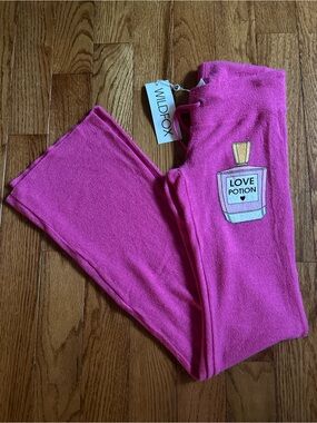 Wildfox Hot Pink 'Love Potion' Lounge Pants NWT RARE XD
